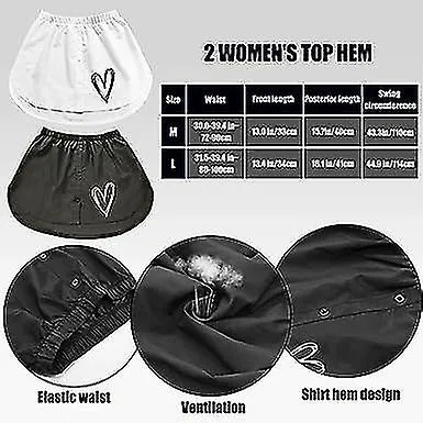 2pcs Mshirt Extenders Adjustable Mini Skirt Women Shirt Extenders Trendy Hem Safety Pants For Pullover Sweater Jacket Coat