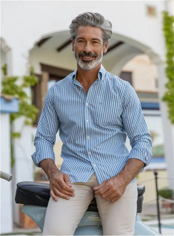 42424 CAMISA CABALLERO M. LARGA