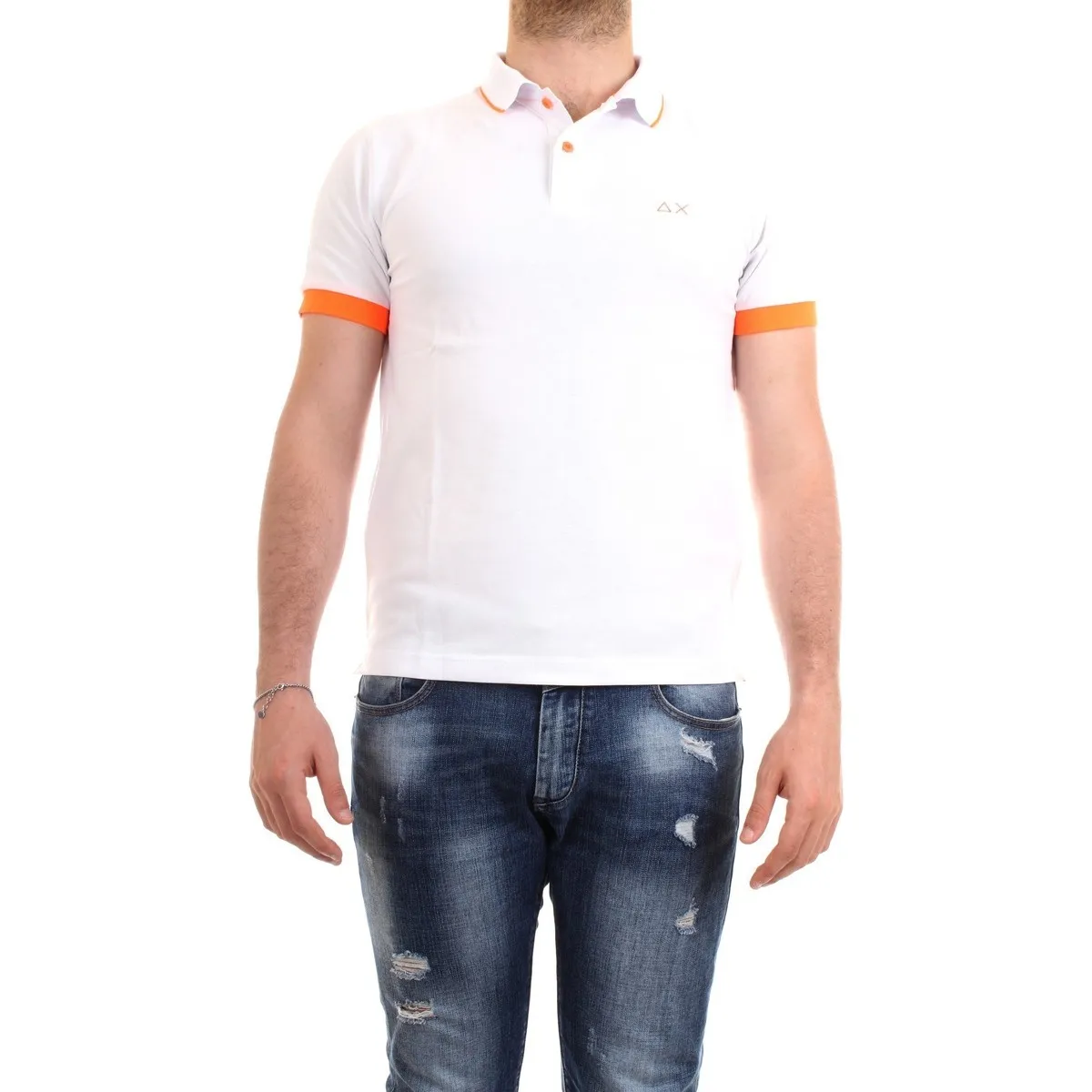 A30114 polo hombre Blanco