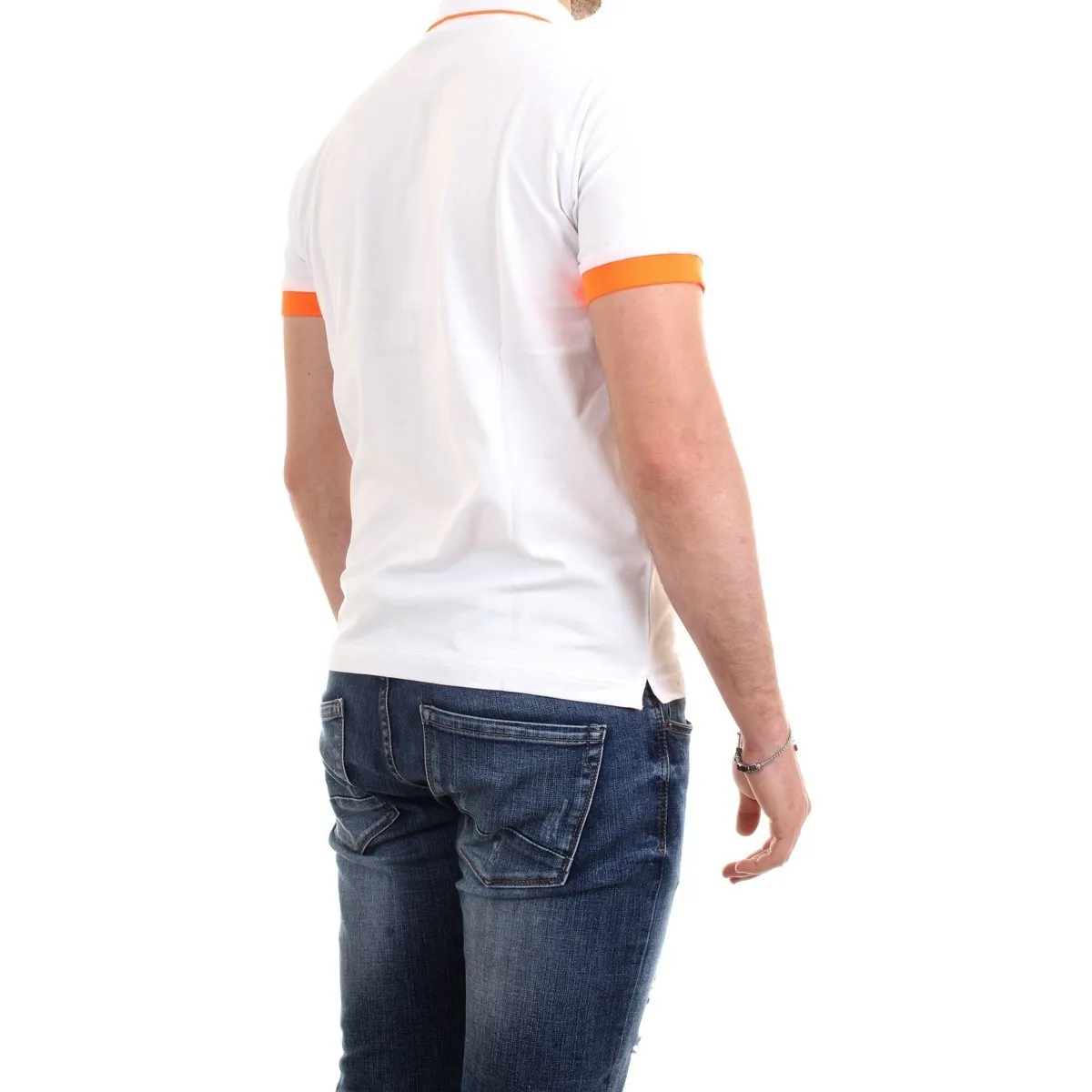 A30114 polo hombre Blanco