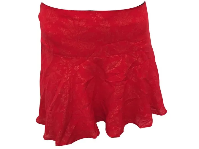 Abercrombie & Fitch Falda Roja 