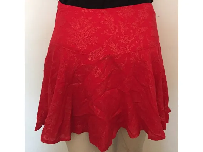 Abercrombie & Fitch Falda Roja 