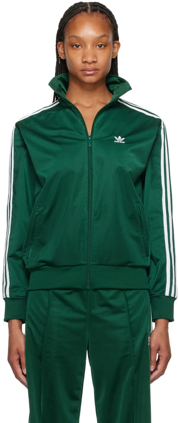 adidas Originals Green Firebird Track Jacket