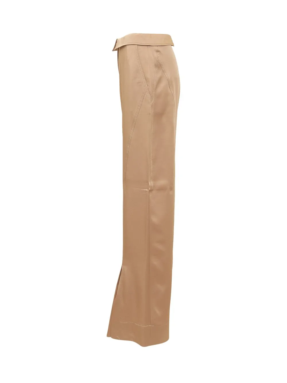 ALBERTA FERRETTI Viscose Satin Enver Pant