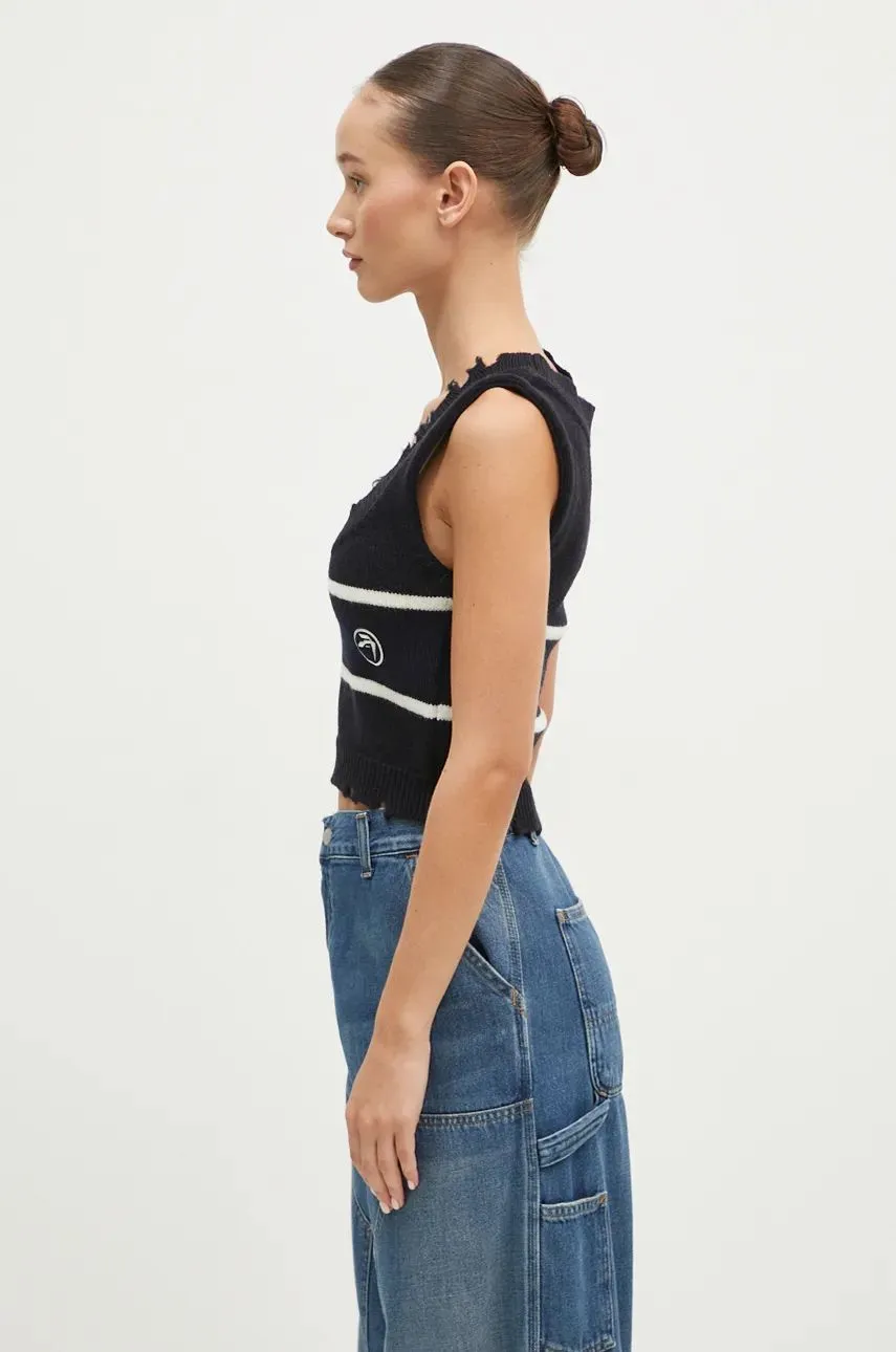 Ambush Destroyed Rib Round Neck Vest