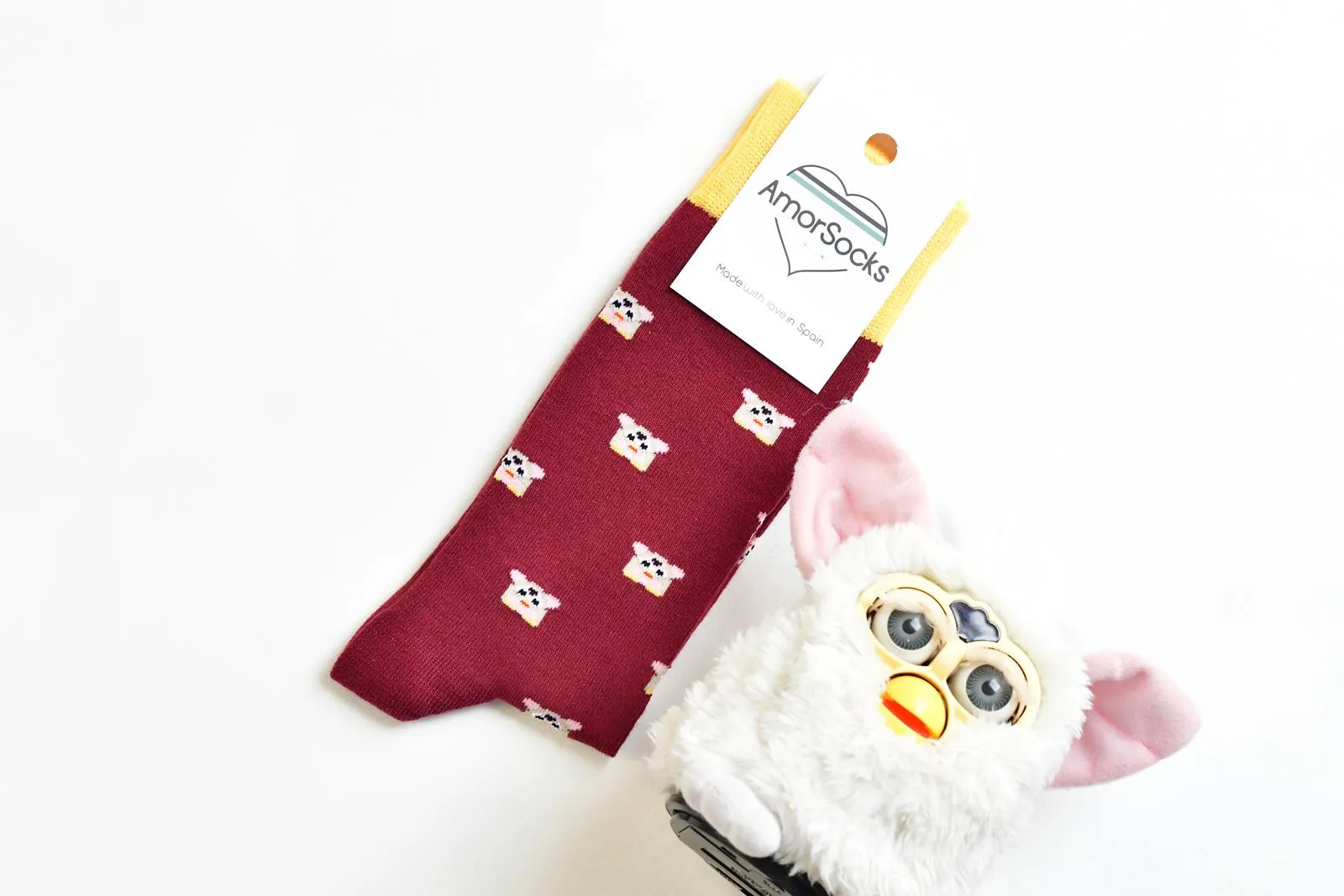 AmorSocks Furby Burdeos