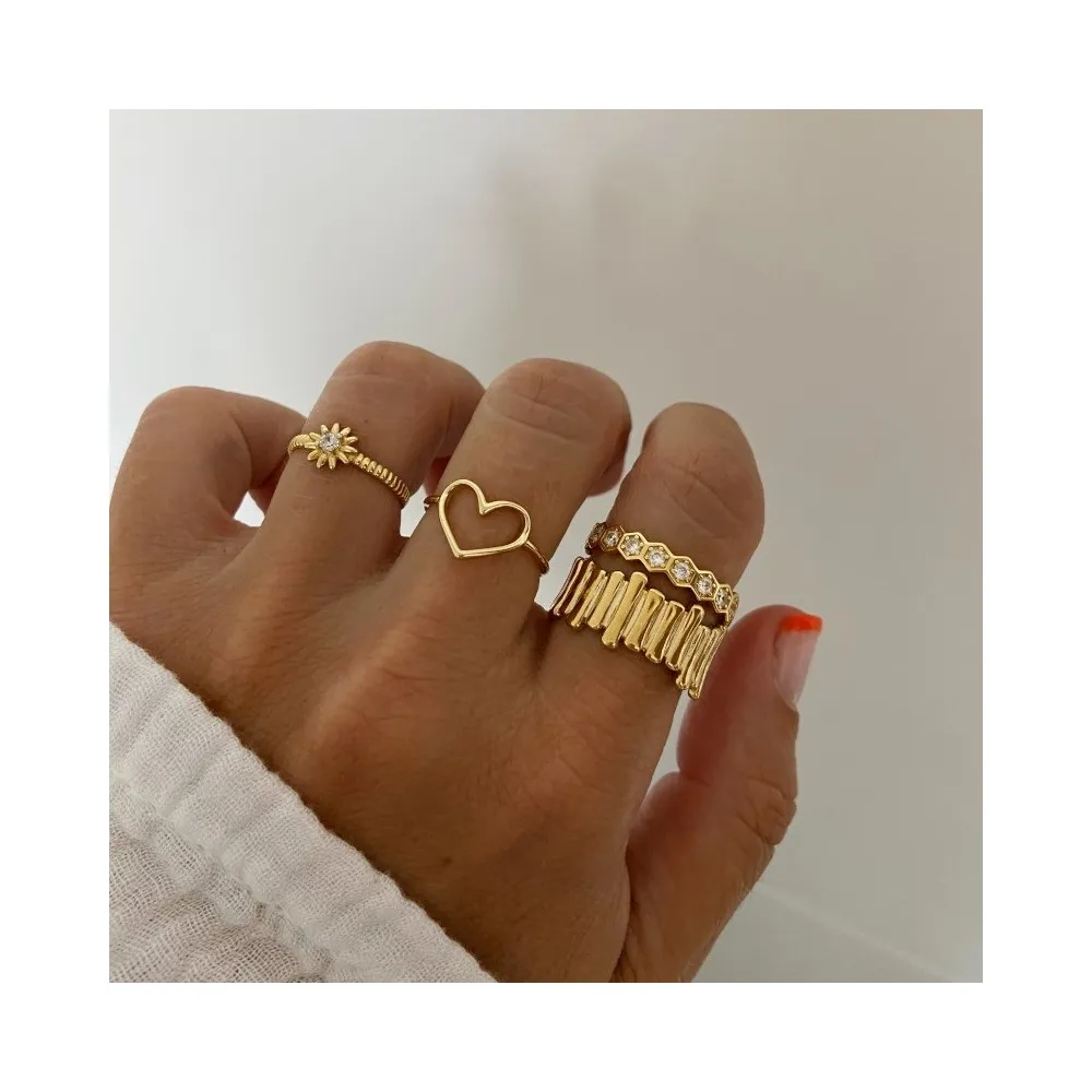 Anillo Corazon Oro
