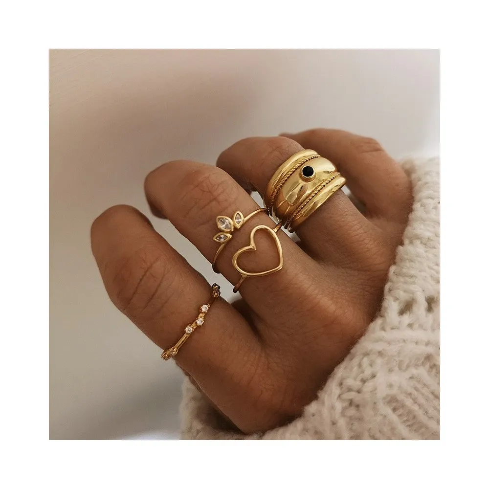 Anillo Corazon Oro