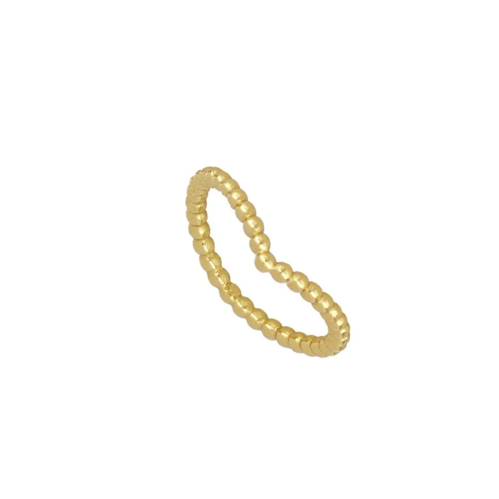 Anillo Peak Bolitas Oro