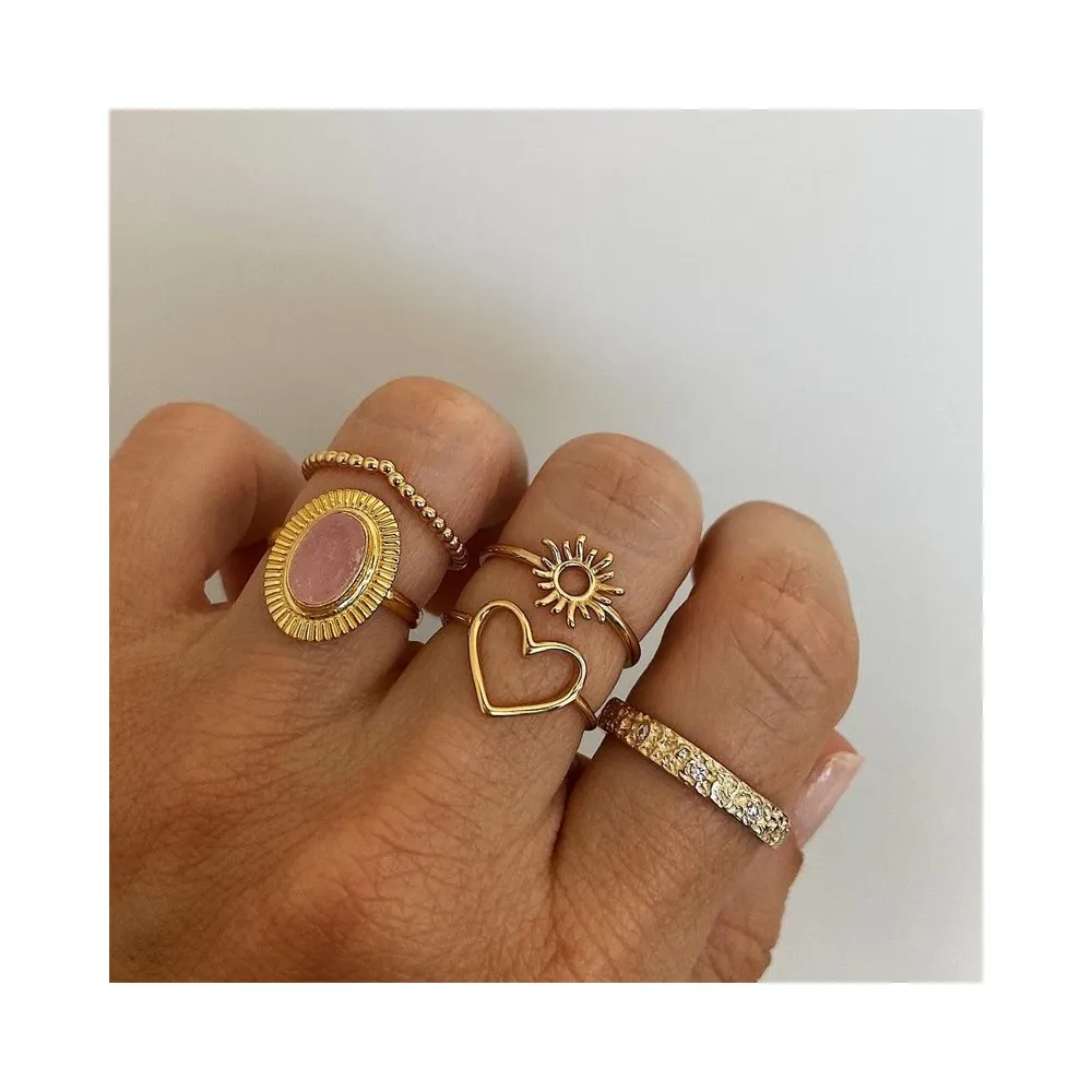 Anillo Peak Bolitas Oro