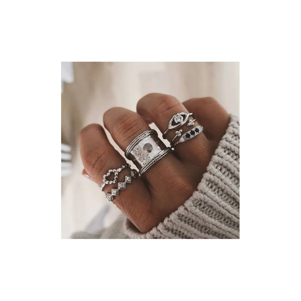 Anillo Rombos Circonitas