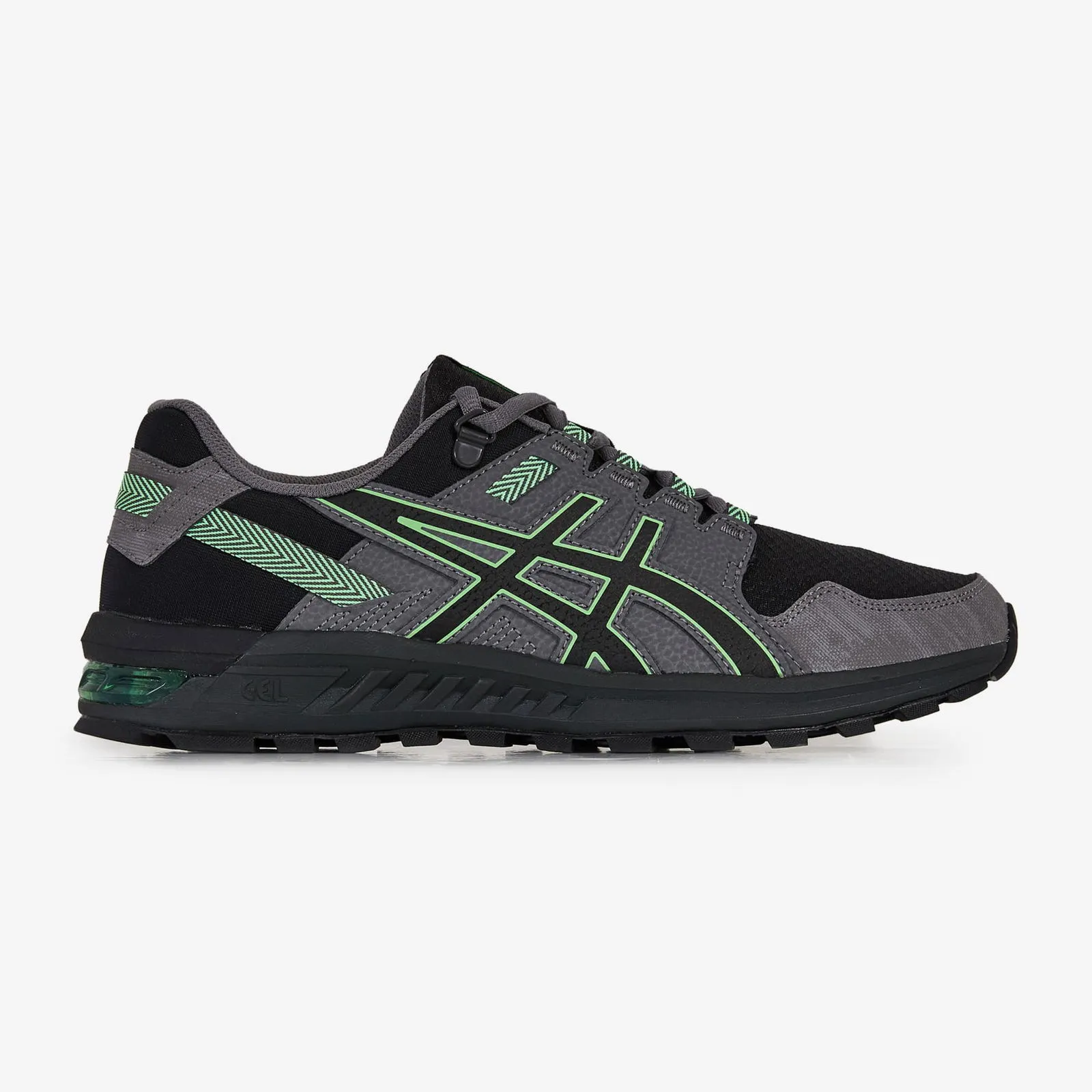 ASICS GELCITREK™ "BLACK/BRIGHT LIME"