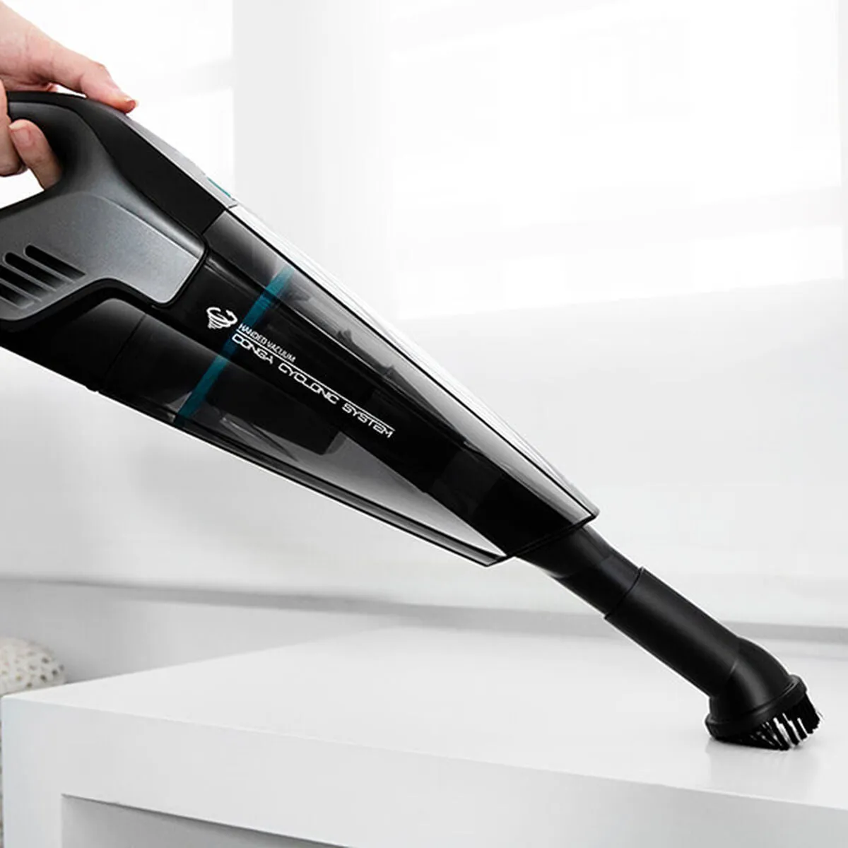 Aspirateur Manuel Cyclonique Cecotec Conga Immortal ExtremeSuction Animal Hand 0,5 L 22,2 V Noir