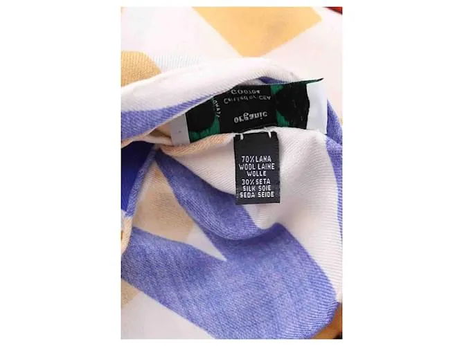 Autre Marque Estola de lana Azul 