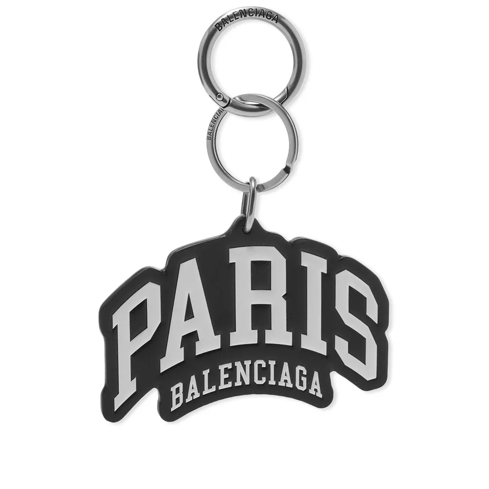 Balenciaga Paris Logo Keyring