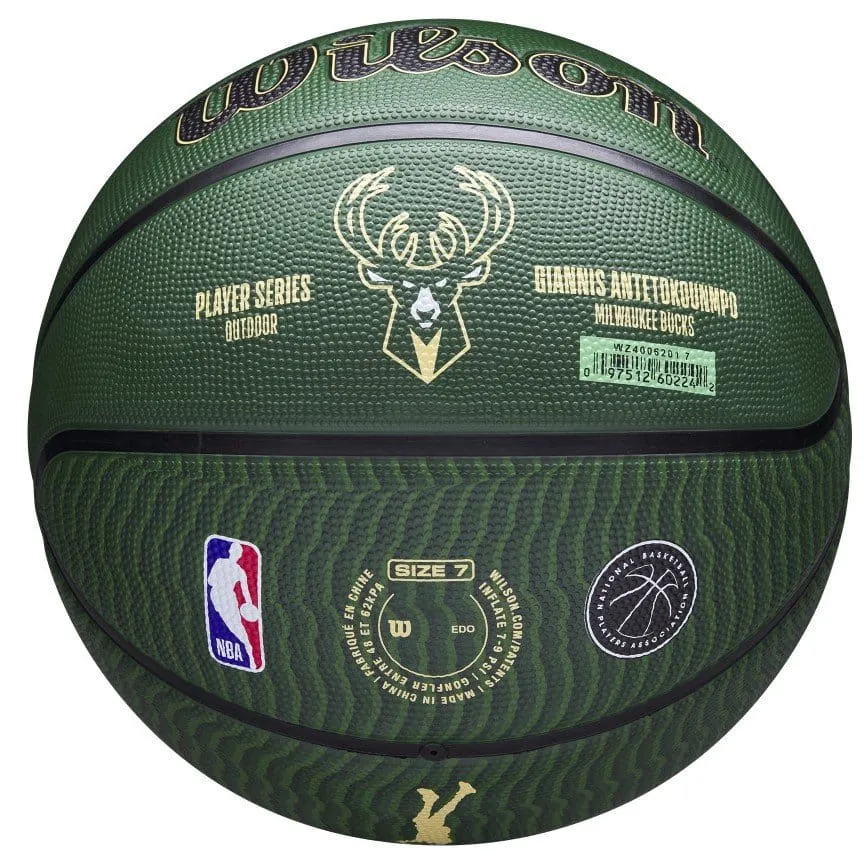Balón Wilson NBA PLAYER ICON OUTDOOR BSKT GIANNIS