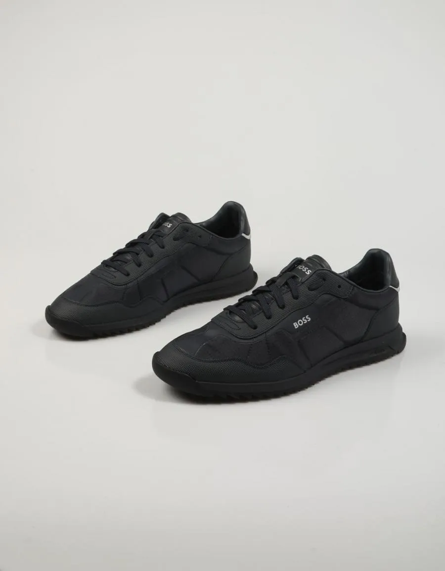  baskets BOSS Zayn Low en Bleu marine 83274