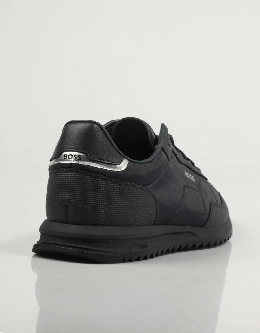  baskets BOSS Zayn Low en Bleu marine 83274