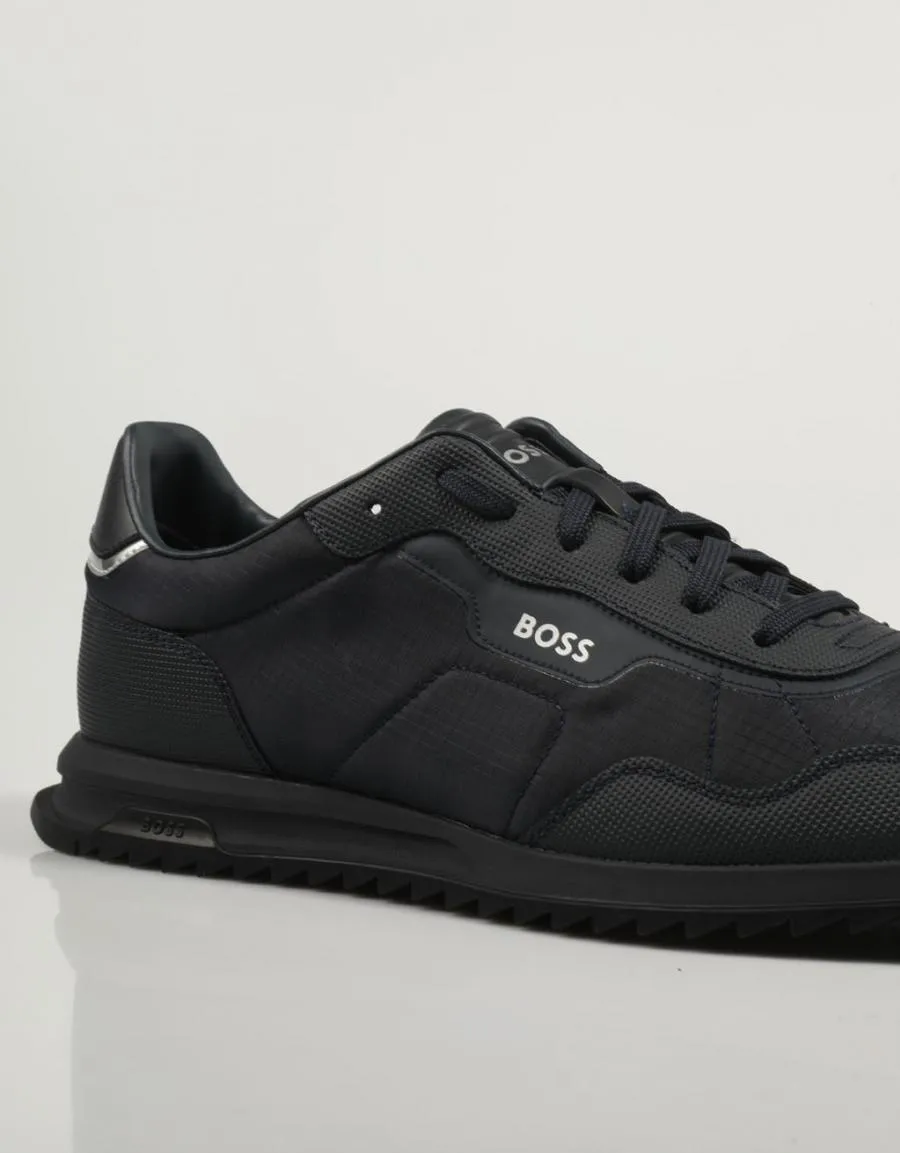  baskets BOSS Zayn Low en Bleu marine 83274