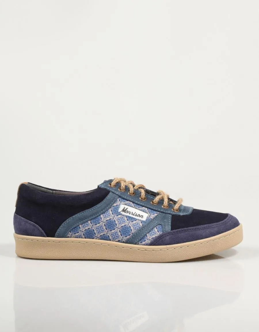  baskets MORRISON Daluz en Bleu marine 81162