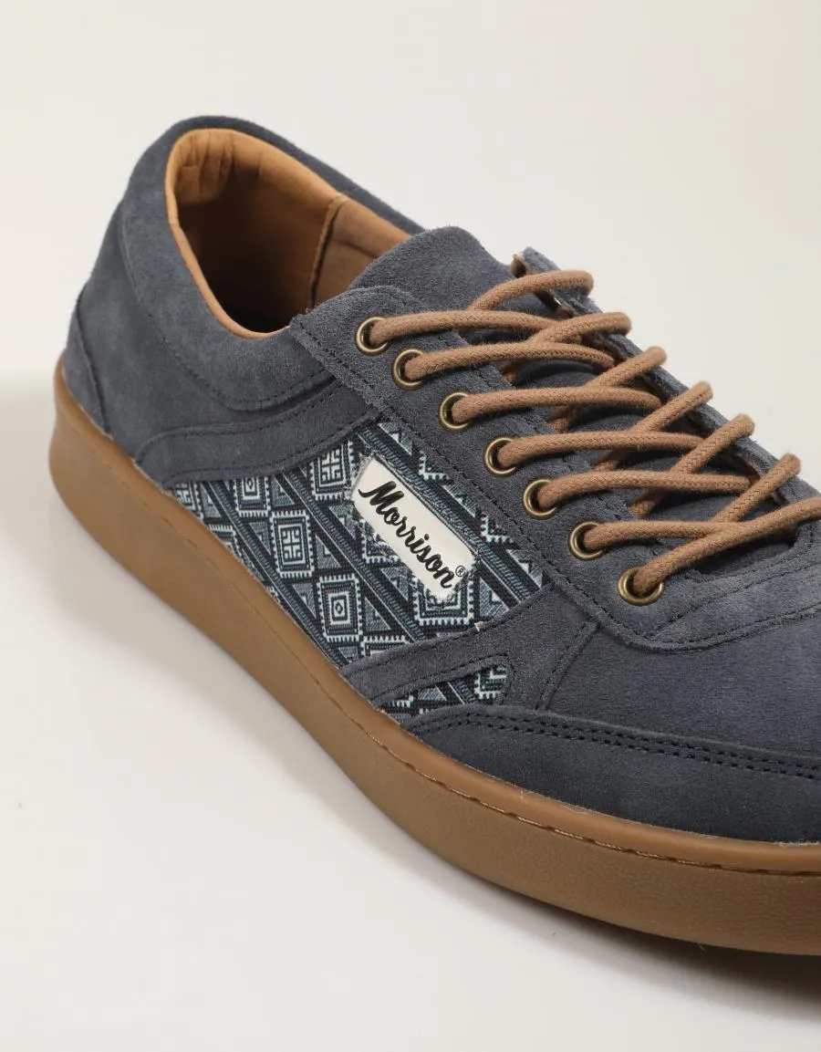  baskets MORRISON Shelby en Bleu marine 77392