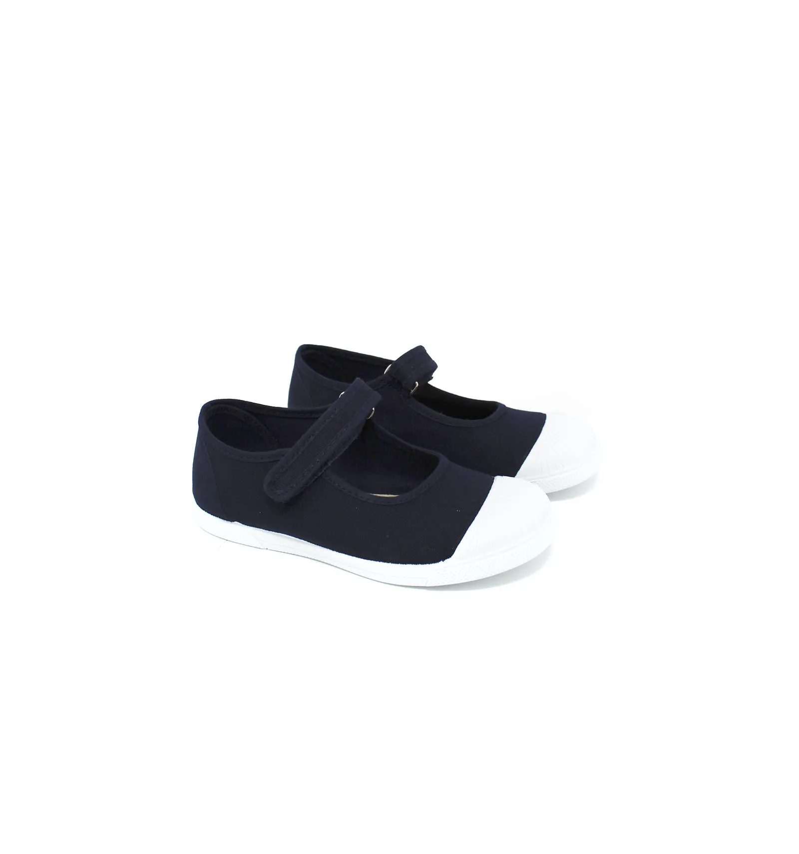 BATILAS  MERCEDITA VELCRO MARINO PUNTERA REFORZADA