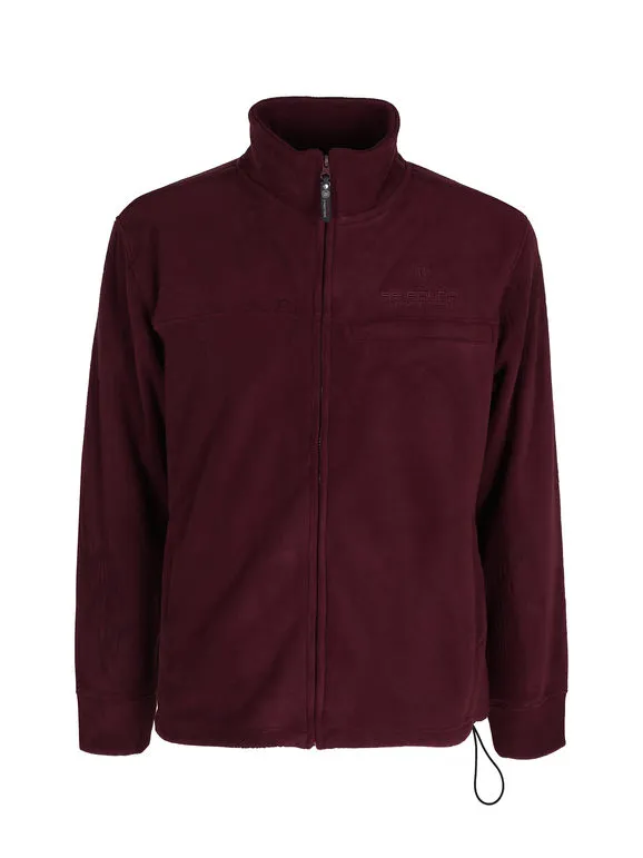 Be Board Sudadera polar de hombre con cuello alto y cremallera