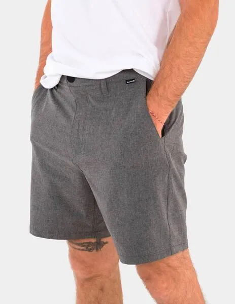 BERMUDA HURLEY PHANTOM 18'  BLACK HEATHER