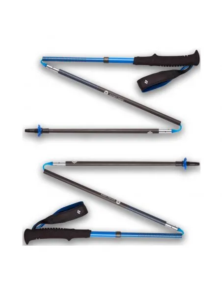 BLACK DIAMOND Bastón de senderismo Distance Carbon Z Ultra Blue