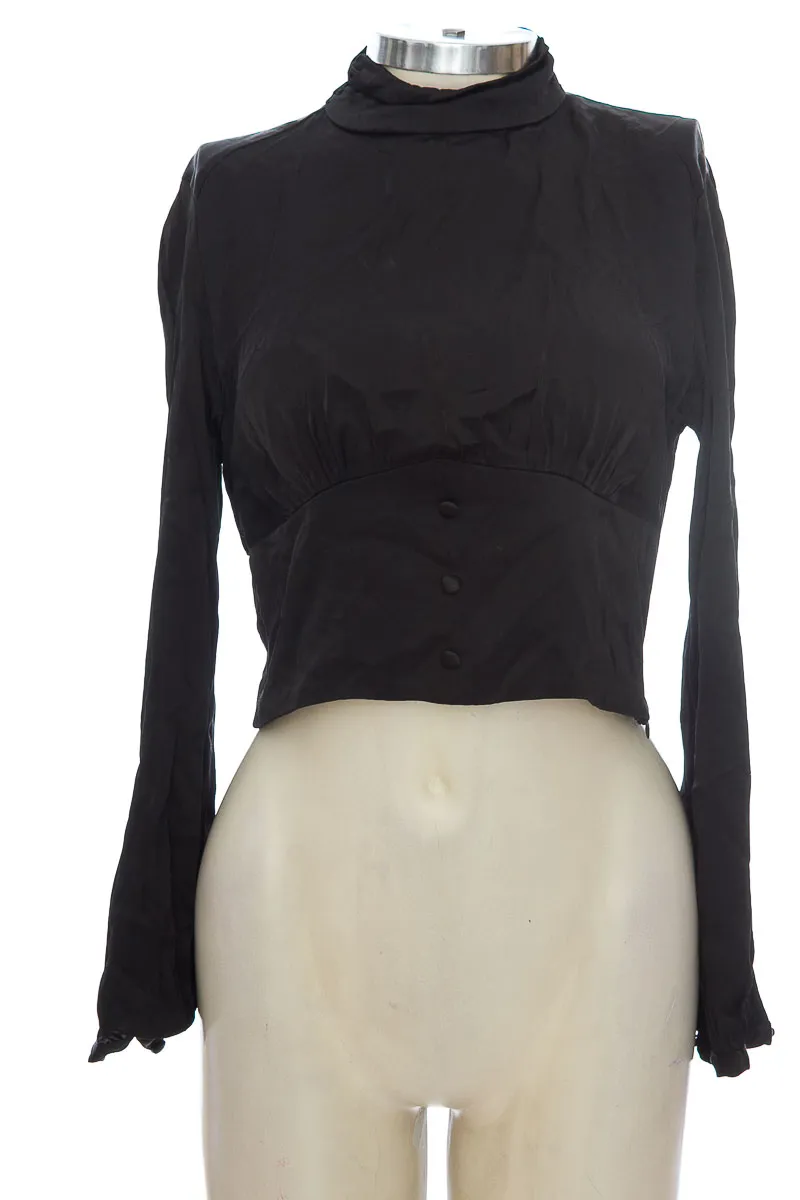 BLUSA COLOR NEGRO  ZARA
