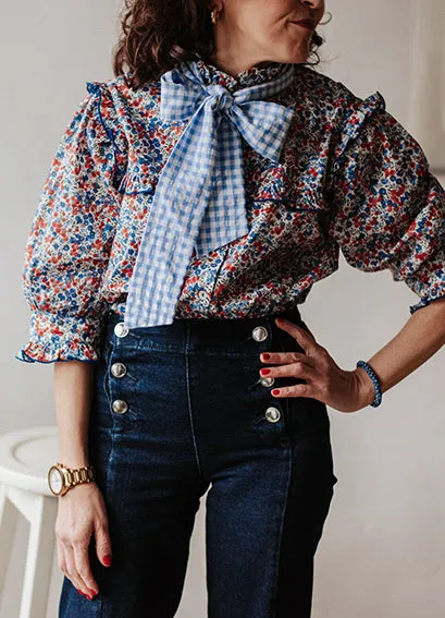 Blusa Liberty Algorta mujer