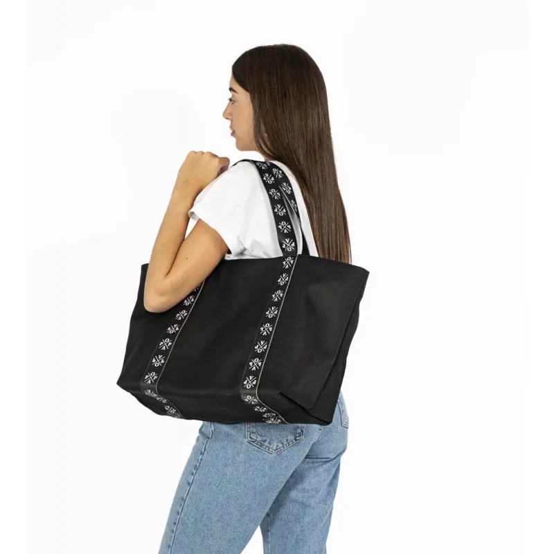 Bolso Ester Nylon Negro