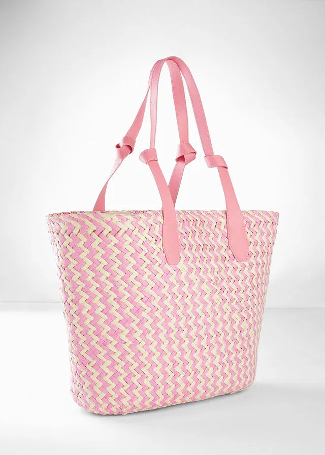 BOLSO SHOPPER ROSACRUDO