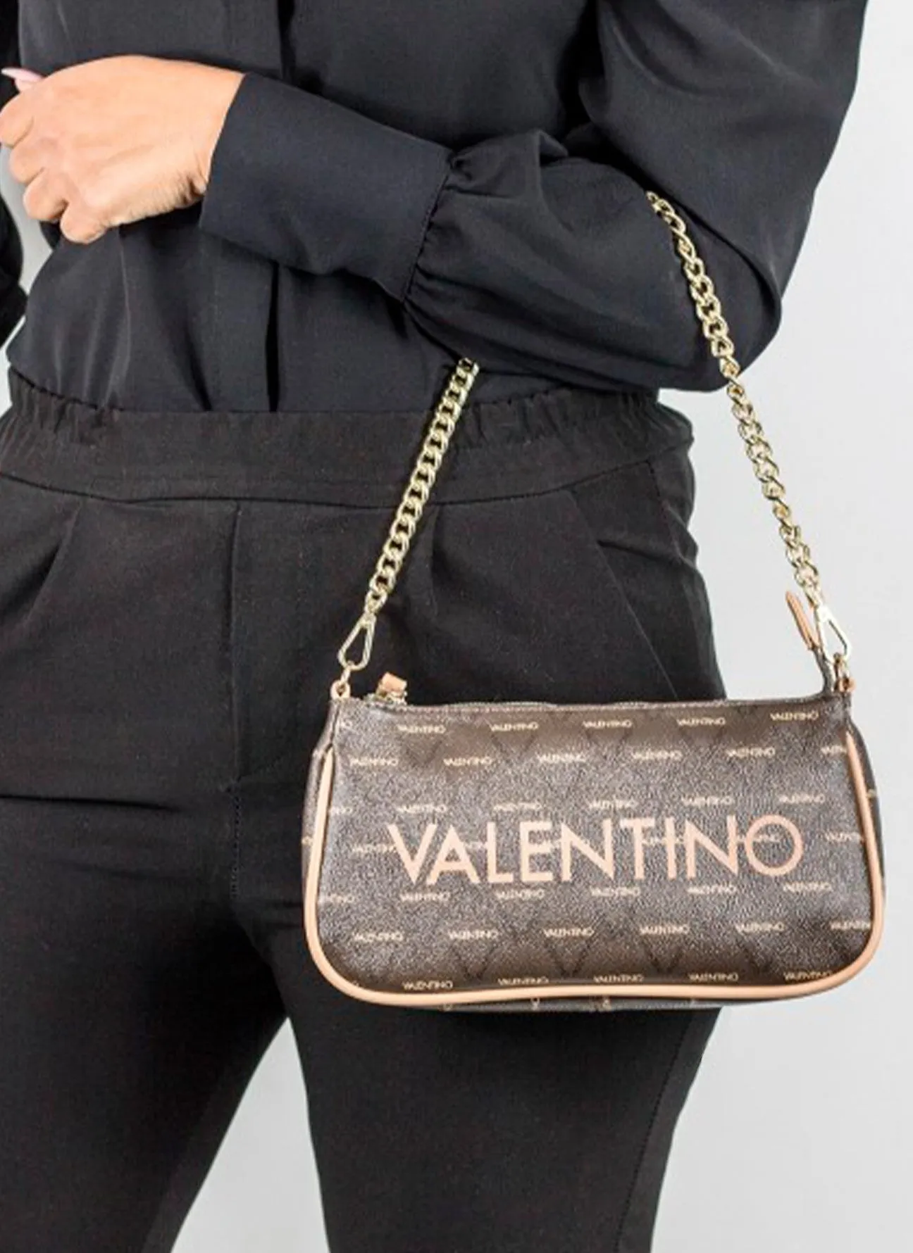 BOLSO VALENTINO  VBS3KG30R CUOIO/MULTICOLOR