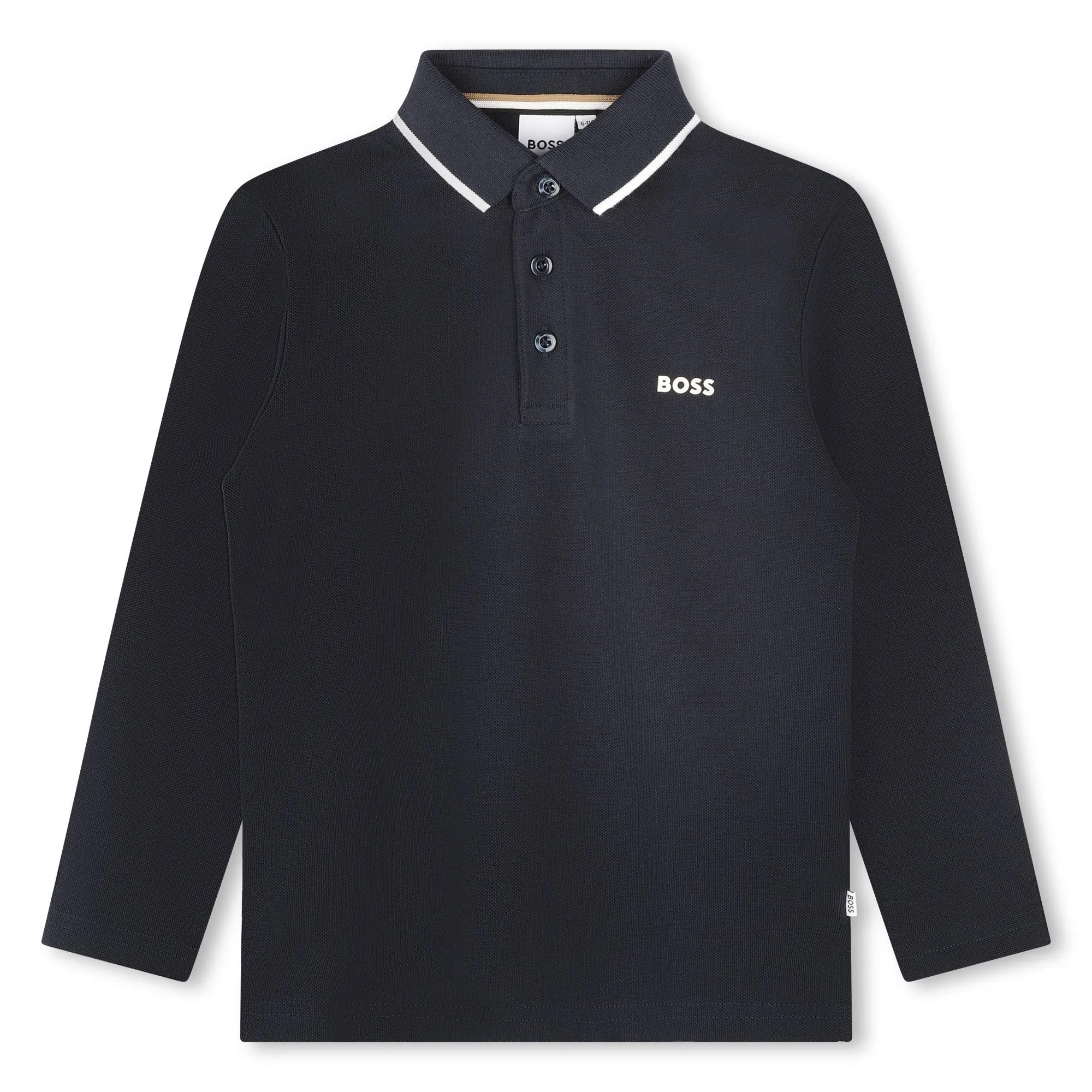 BOSS Polo de manga larga