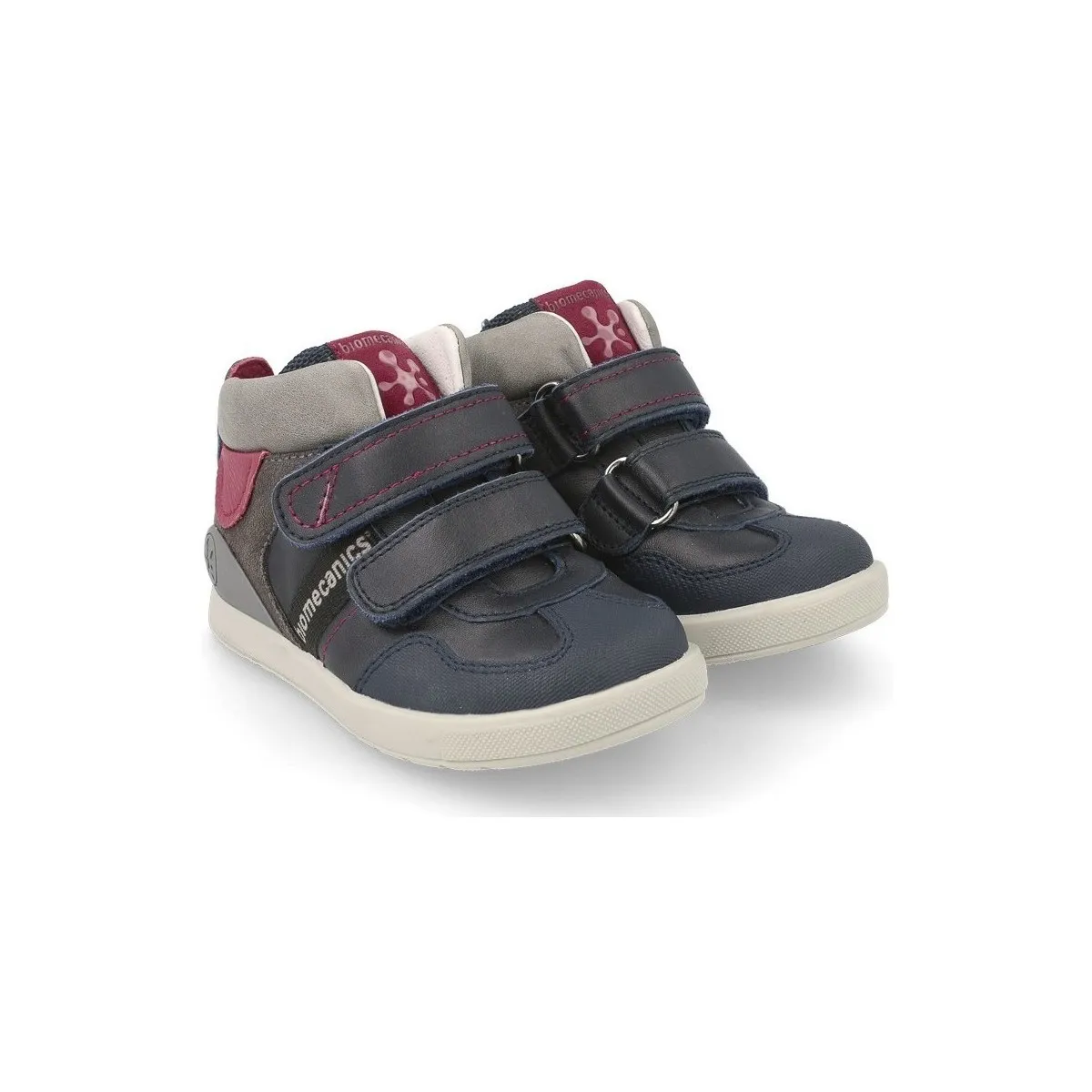 BOTA VELCRO ROJO