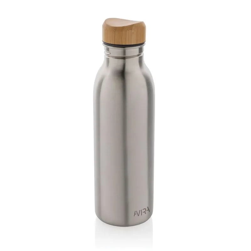 Botella acero inox reciclado corporativa 600 ml Alcor