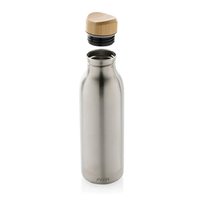 Botella acero inox reciclado corporativa 600 ml Alcor