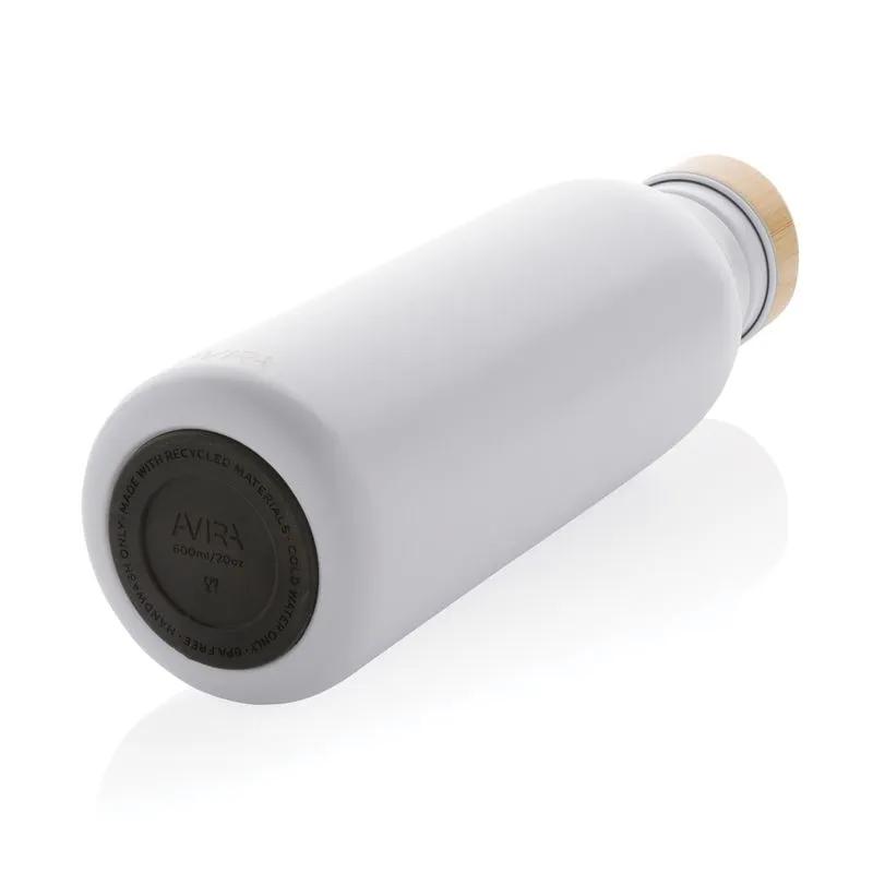 Botella acero inox reciclado corporativa 600 ml Alcor
