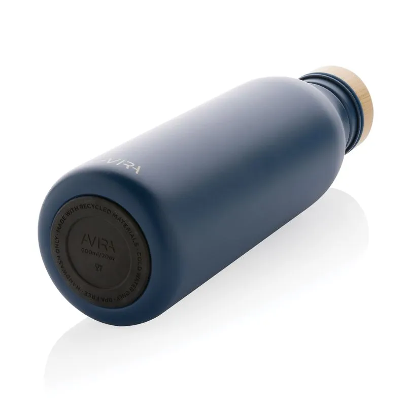 Botella acero inox reciclado corporativa 600 ml Alcor