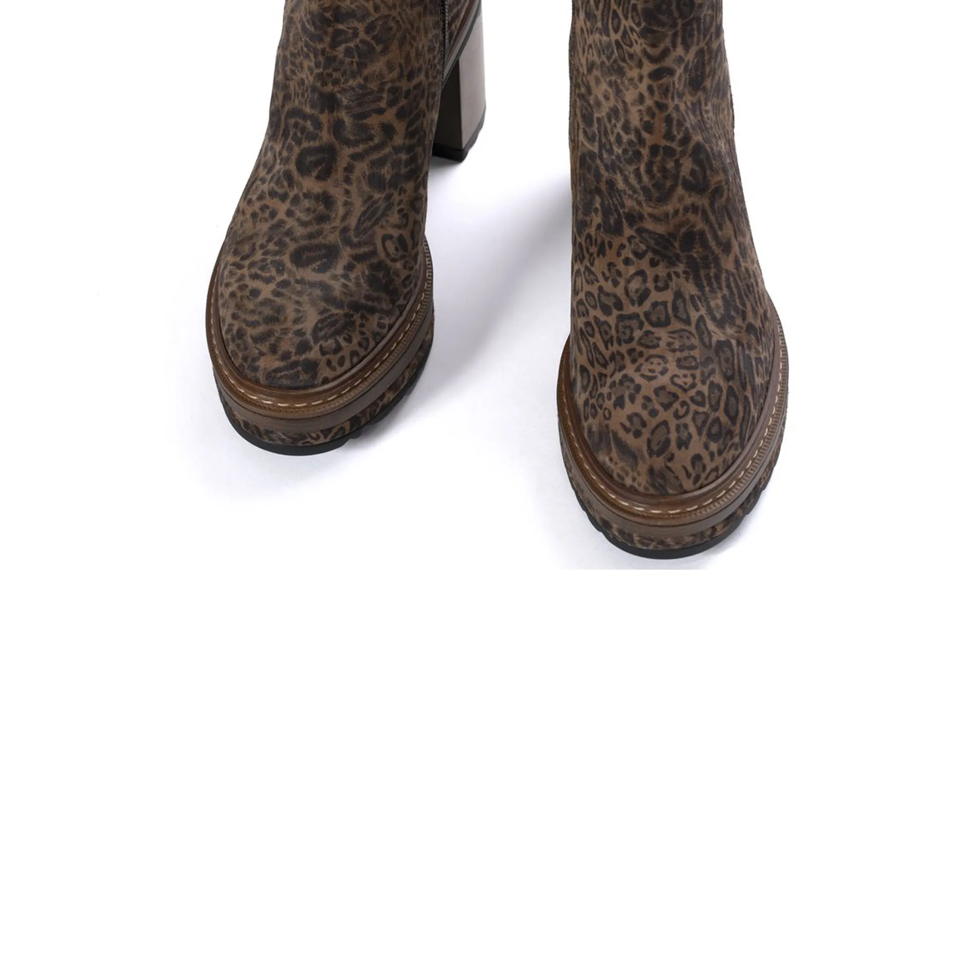 BOTIN TACON OLIVIA LEOPARDINO TOPO