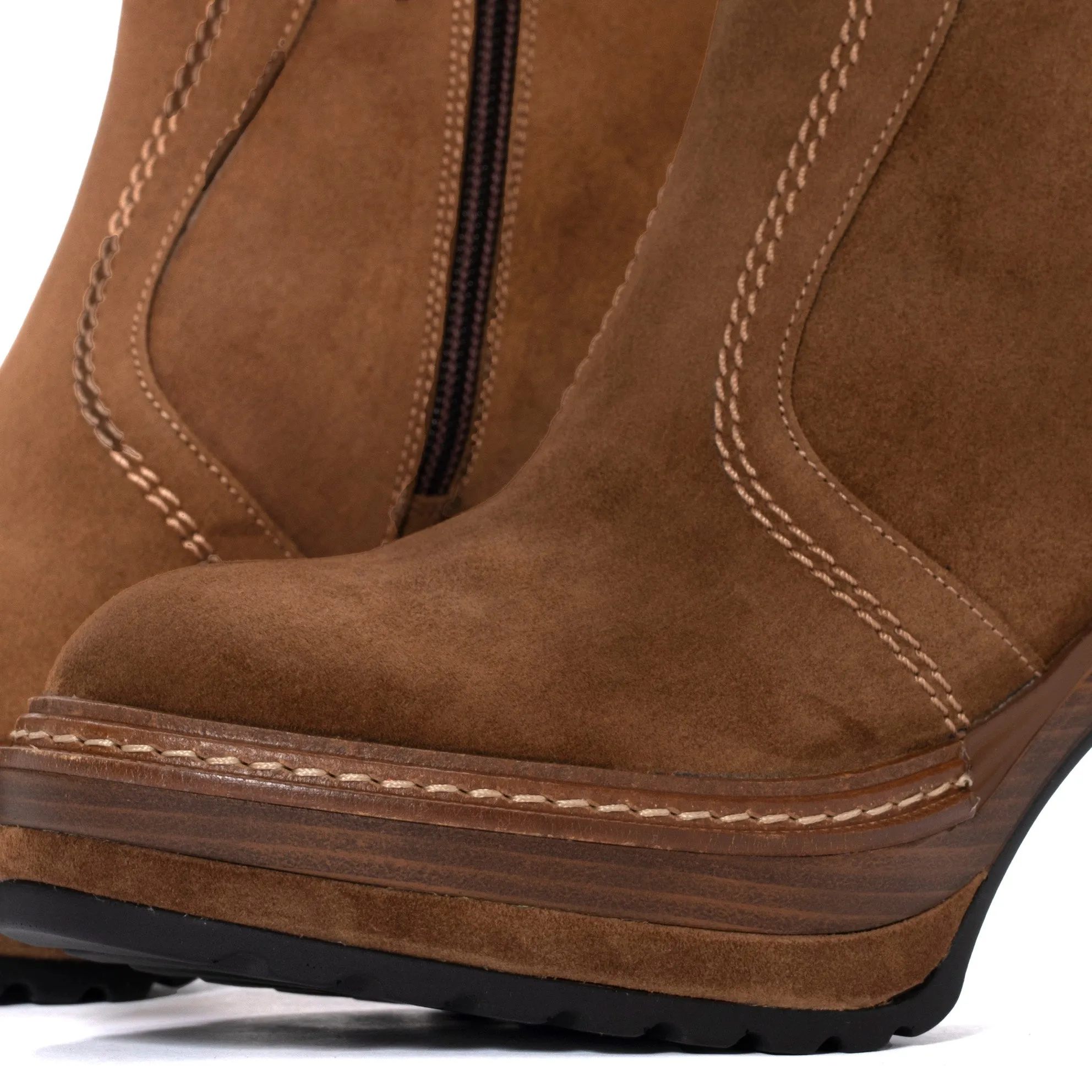 BOTIN TACON OLIVIA VELOUR TOFFE