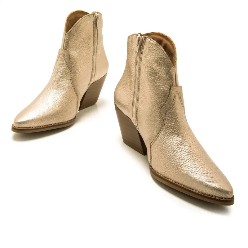 Botines Casual de Mujer MTNG MISSOURI Oro 57392