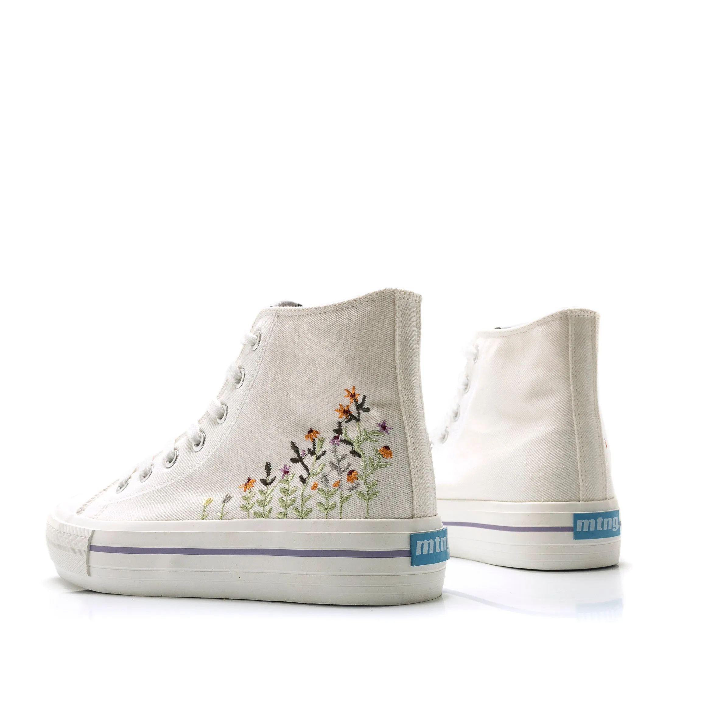 BOTINES DE MUJER MUSTANG 60172 EN BLANCO