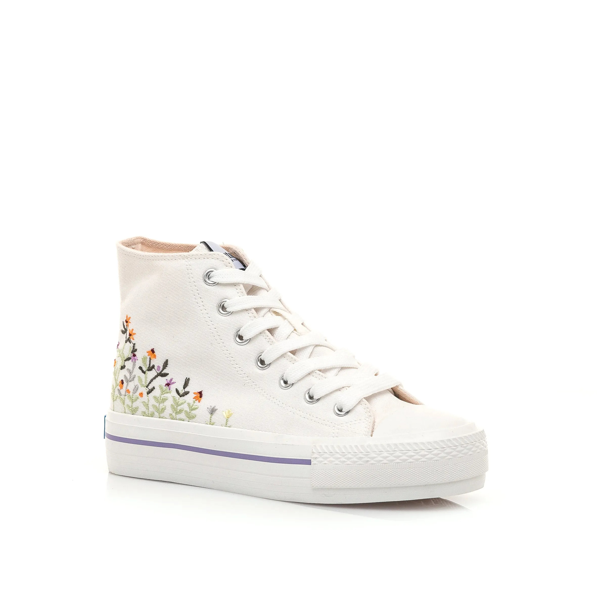 BOTINES DE MUJER MUSTANG 60172 EN BLANCO