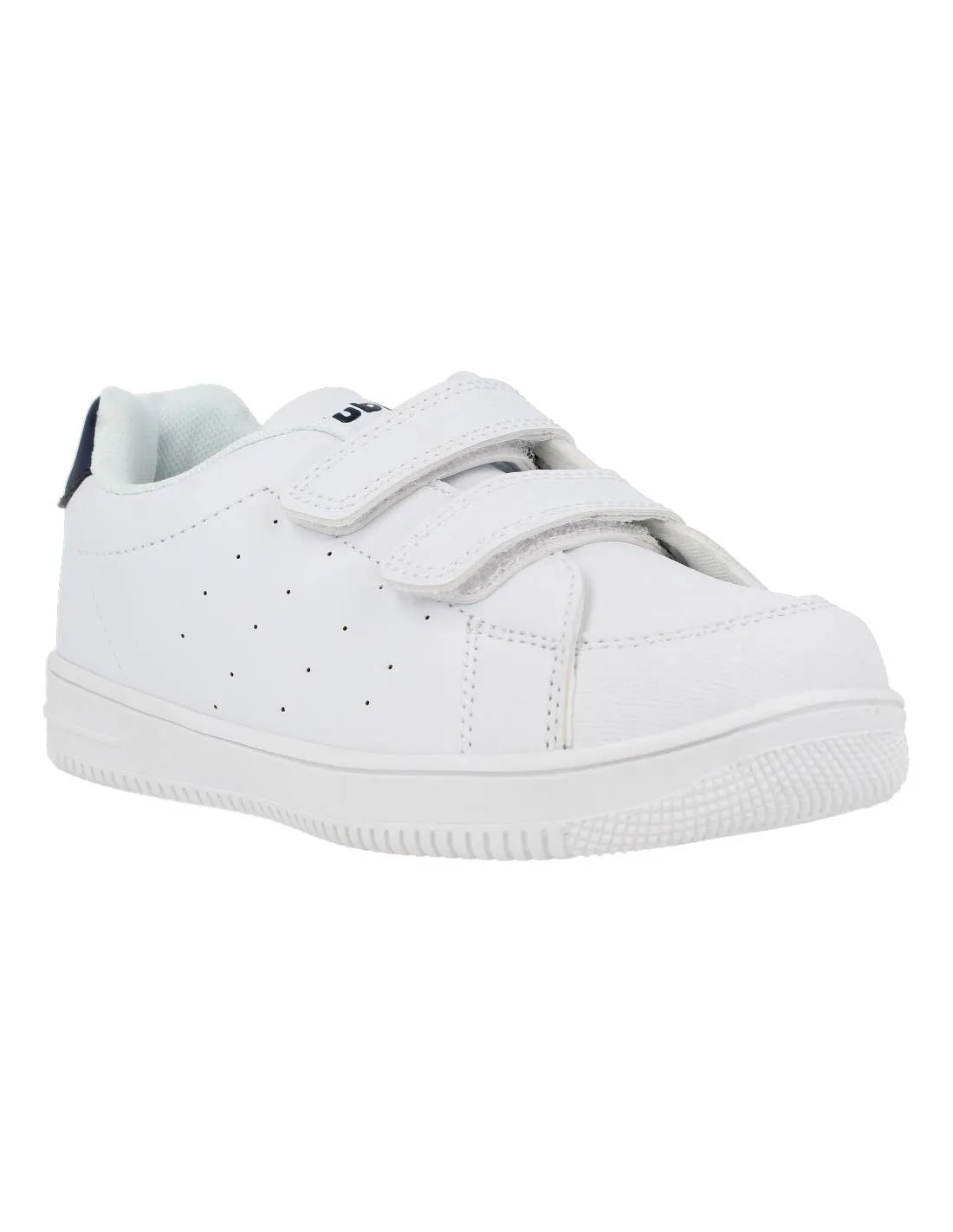 BUBBLE KIDS  DEPORTIVA VELCROS BLANCO/MARINO