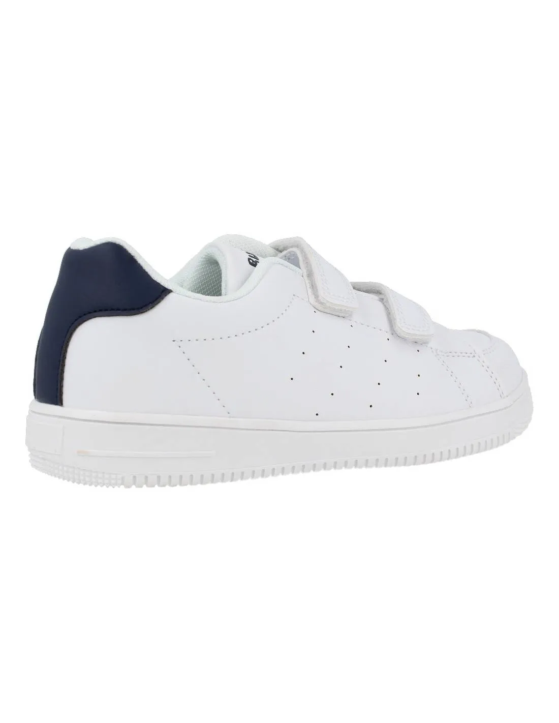 BUBBLE KIDS  DEPORTIVA VELCROS BLANCO/MARINO