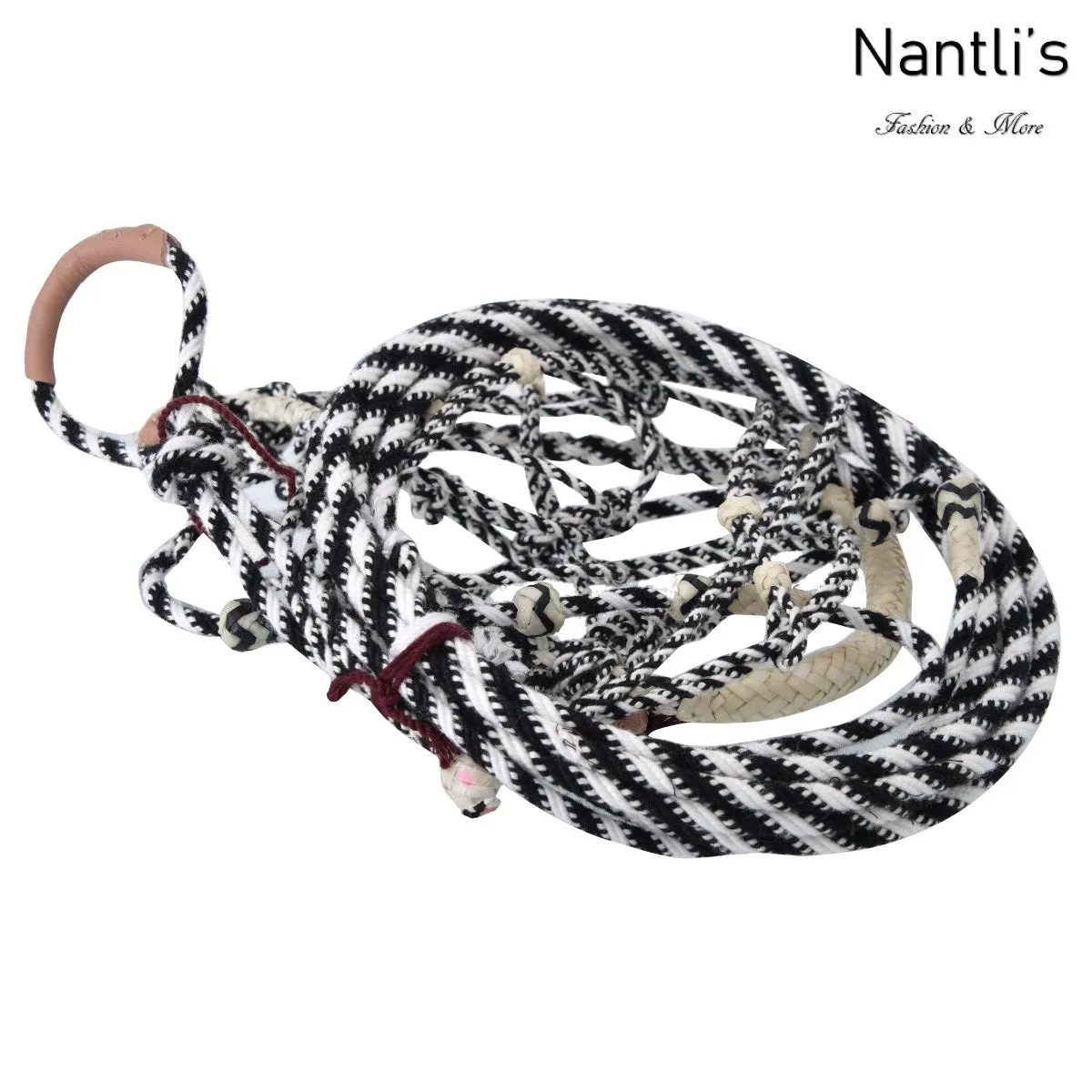 CABESTRO CHARRO PARA CABALLO TMWD1180 CHARRO HORSE HALTER WITH LEAD ROPE