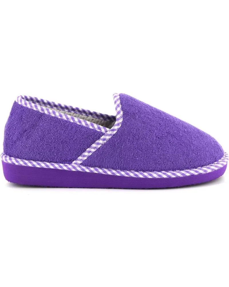 Calzado de casa OTRAS MARCAS  de Mujer VARIOS 0040 ZAPATILLAS DE CASA DE MUJER  MORADO