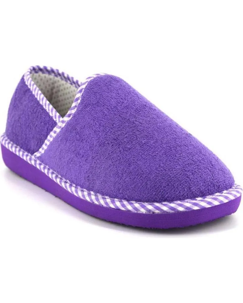 Calzado de casa OTRAS MARCAS  de Mujer VARIOS 0040 ZAPATILLAS DE CASA DE MUJER  MORADO